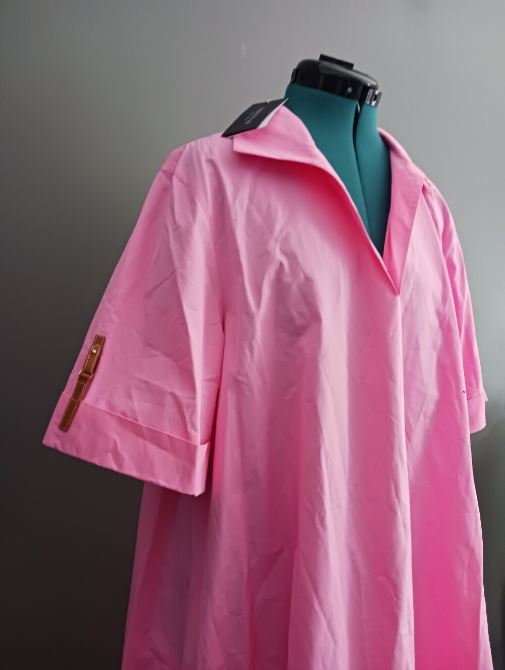 NWT Laffayete 148 Pink Madder 100% Cotton Dress Size XXL - Picture 2 of 10
